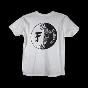 Forward Observations Group Shirt Mens Size Large Be Seeing You Skull Graphic